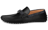 LOUIS VUITTON Hockenheim Casual Shoes Men's Black
