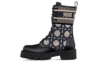 DIOR D Major Crew Martin Boot Women's Black Umber