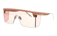DIOR Irregular Shape Sunglasses Men's Pink
