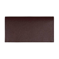 HERMES Citizen Twill Epsom Calfskin Wallet Men's Brown