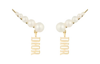 DIOR Earrings Women's Gold
