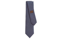 HERMES Tie Men's Marine Blue/Rose