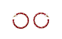 SAINT LAURENT Earrings Women's Red