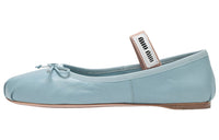MIU MIU Flat Casual Single Shoes Women's Blue