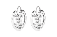 LOUIS VUITTON Earrings Women's Silver