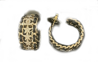CHANEL Earrings Women's Black