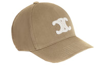 CELINE Triumphal Arch Baseball Caps Unisex Beige