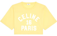 CELINE Crop Tops Women's Yellow