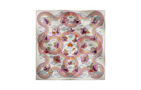 HERMES Silk Scarves Women's White