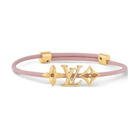 LOUIS VUITTON Metal Bracelets Unisex Pink