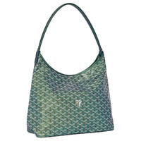 GOYARD Bohème Hobo Canvas With Calfskin Hobo Bag Handbag Shoulder Bag Women's Pearl Green