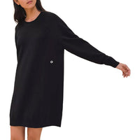 HERMES FW24 Long-Sleeved Dresses Women's Black