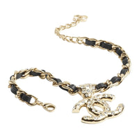 CHANEL Sheepskin Necklaces Women's Multicolor