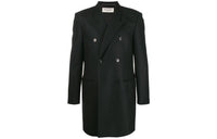 SAINT LAURENT Coats Men's Black