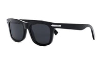 DIOR Acetate Irregular Shape Sunglasses Women's Black