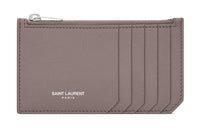 SAINT LAURENT PARIS Calfskin Wallet Women's Pink