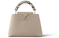 LOUIS VUITTON Capucines Bb Galet Grey