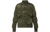 LOUIS VUITTON Padded Nylon Bomber Jacket