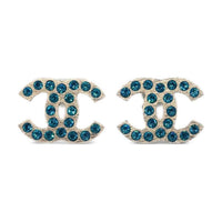 CHANEL Pre-Owned 2006 CC Rhinestone-embellished Earrings