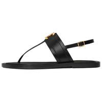 CELINE Lympia Strap Sandals Women's Black