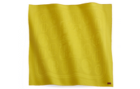 HERMES Cashmere Silk Silk Scarves Women's Yellow