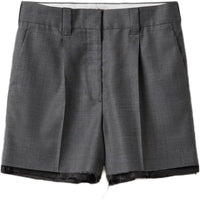 MIU MIU SS25 Casual Shorts Women's Graphite Gray