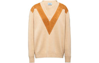 PRADA Loose Fit Sweater Women's Beige