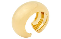 SAINT LAURENT Scarf Ring Women's Gold