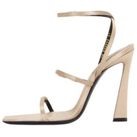 SAINT LAURENT Lydia One Strap Sandals 11.5cm Women's Beige