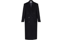 SAINT LAURENT Coat Women's Black