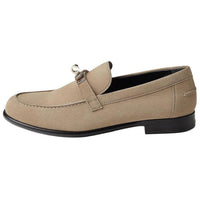 HERMES Destin Loafers Women's Beige