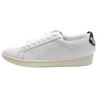 SAINT LAURENT Low Top Skateboard Shoes Women's White