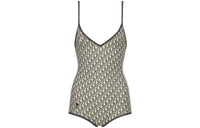 DIOR One piece Swimsuit Women's Gray