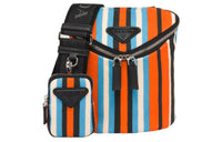 PRADA Fabric Shoulder Bag Crossbody Bag Men's Orange