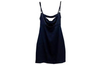 CHANEL Slip Dresses Women's Blue