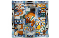 HERMES Silk Scarves Women's Pine Green
