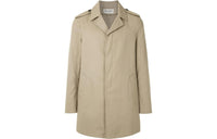 SAINT LAURENT Trench Coats Men Khaki