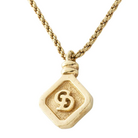 DIOR Gold-Plated Necklaces Unisex Metal