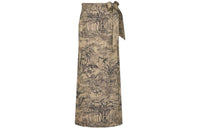 DIOR Casual Long Skirts Women's Khaki