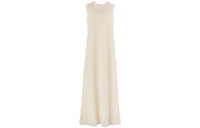 Loro Piana Engadin Dress Sleeveless Dress Women's White