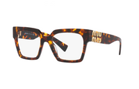 MIU MIU - Square Eyeglass Frames Women's Brown