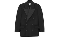 SAINT LAURENT Business Suits Coats Men's Black