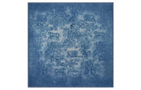 DIOR Silk Scarves Women's Blue