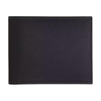 HERMES Citizen Twill Swift Calfskin Card Holder Men's Black