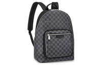 LOUIS VUITTON Josh Backpack Damier Graphite Black