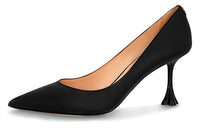 LOUIS VUITTON Blossom Slim Heel High Heels 9.5cm Women's Black