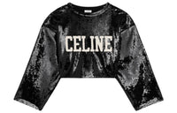 CELINE Crop Tops Women's Black