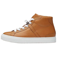 HERMES Daydream High-Top Skateboard Shoes Women's Brown