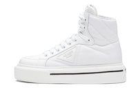 PRADA Macro Stylish Skateboarding Shoes Women's White