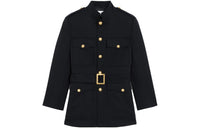 CELINE Saharienne Military Jacket In Wool